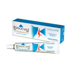 Rinocusi vitamanico 12.500 ui/g pomada nasal